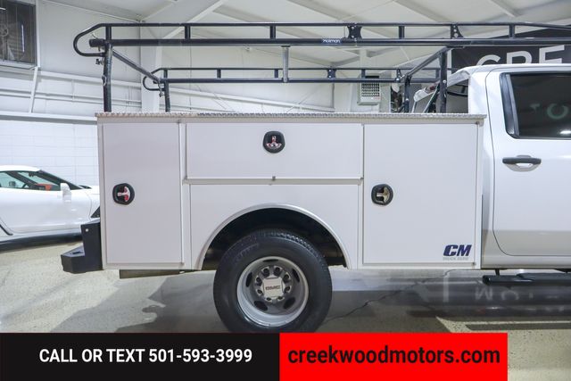 2024 GMC Sierra 3500HD Pro 4x4 Dually Utility Flatbed Boxes Diesel 1Owner