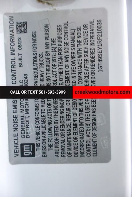 2024 GMC Sierra 3500HD Pro 4x4 Dually Utility Flatbed Boxes Diesel 1Owner