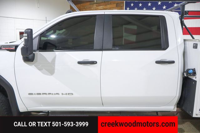 2024 GMC Sierra 3500HD Pro 4x4 Dually Utility Flatbed Boxes Diesel 1Owner 2024 GMC Sierra 3500HD Pro 4x4 Dually Utility Flatbed Boxes Diesel 1Owner