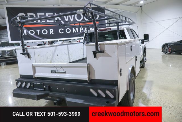 2024 GMC Sierra 3500HD Pro 4x4 Dually Utility Flatbed Boxes Diesel 1Owner