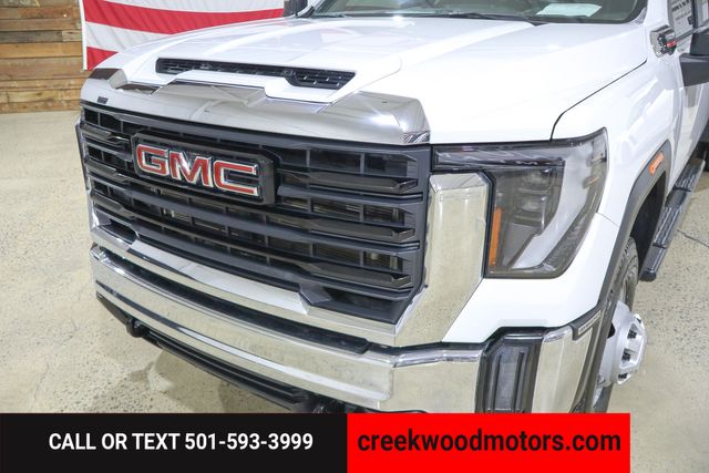 2024 GMC Sierra 3500HD Pro 4x4 Dually Utility Flatbed Boxes Diesel 1Owner