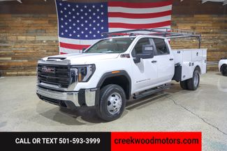 2024 GMC Sierra 3500HD Pro 4x4 Dually Utility Flatbed Boxes Diesel 1Owner in Searcy, AR 72143