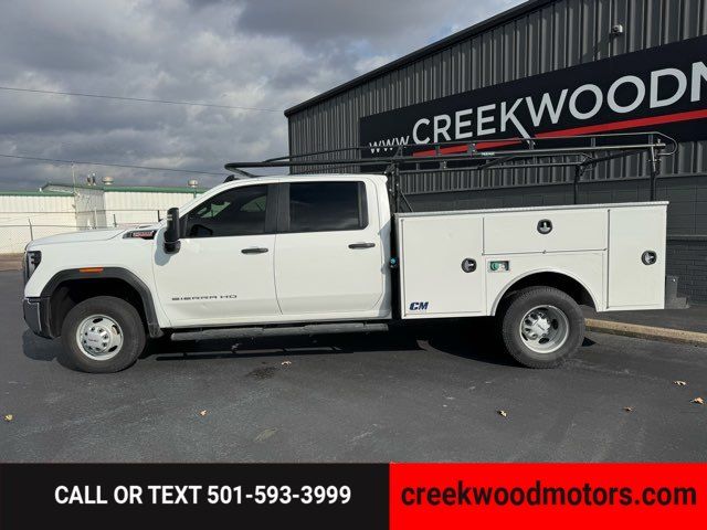 2024 GMC Sierra 3500HD Pro 4x4 Dually Utility Flatbed Boxes Diesel 1Owner 2024 GMC Sierra 3500HD Pro 4x4 Dually Utility Flatbed Boxes Diesel 1Owner
