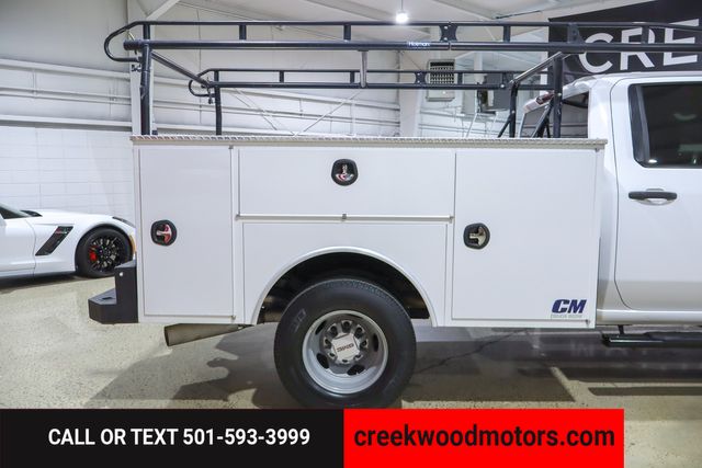 2024 GMC Sierra 3500HD Pro 4x4 Dually Utility Flatbed Boxes Diesel 1Owner