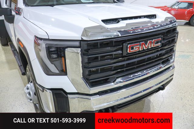 2024 GMC Sierra 3500HD Pro 4x4 Dually Utility Flatbed Boxes Diesel 1Owner