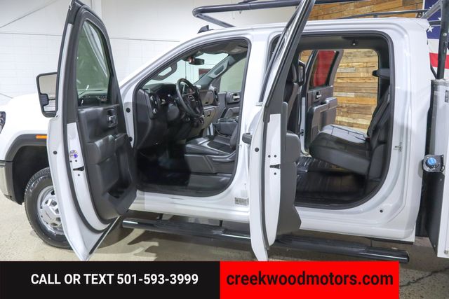 2024 GMC Sierra 3500HD Pro 4x4 Dually Utility Flatbed Boxes Diesel 1Owner