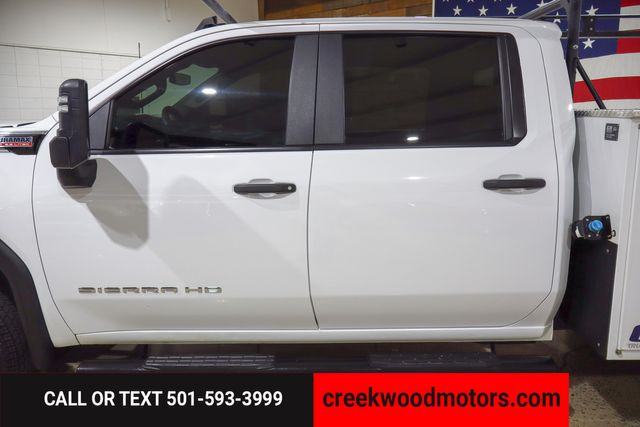 2024 GMC Sierra 3500HD Pro 4x4 Dually Utility Flatbed Boxes Diesel 1Owner