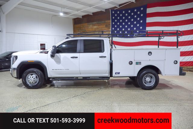 2024 GMC Sierra 3500HD Pro 4x4 Dually Utility Flatbed Boxes Diesel 1Owner 2024 GMC Sierra 3500HD Pro 4x4 Dually Utility Flatbed Boxes Diesel 1Owner