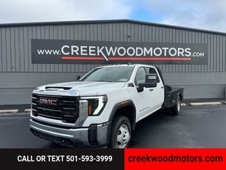 2024 GMC Sierra 3500HD FLATBED 4x4 Dually Duramax Diesel 1Owner Financing