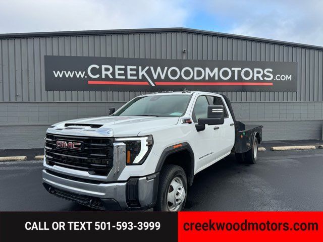 2024 GMC Sierra 3500HD FLATBED 4x4 Dually Duramax Diesel 1Owner Financing