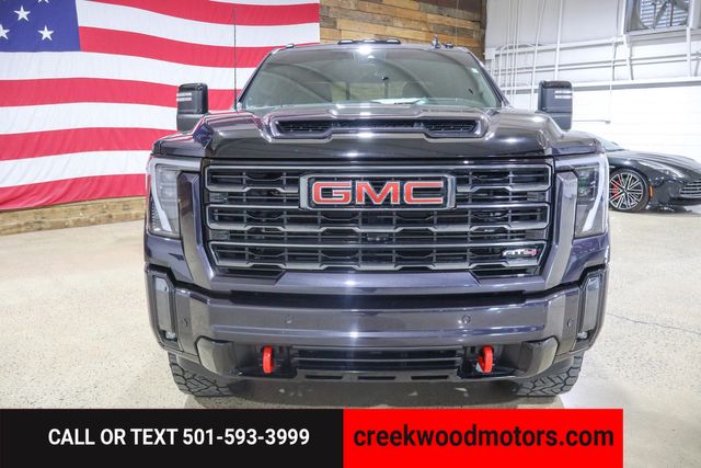 2024 GMC Sierra 3500HD AT4 4x4 Duramax Diesel Allison 1Owner 20s Long Bed