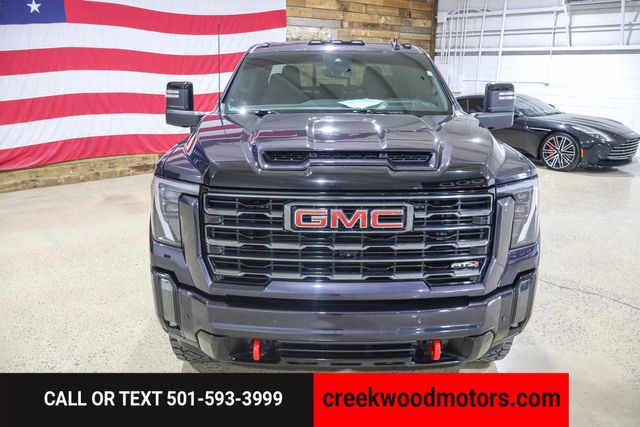 2024 GMC Sierra 3500HD AT4 4x4 Duramax Diesel Allison 1Owner 20s Long Bed