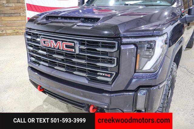 2024 GMC Sierra 3500HD AT4 4x4 Duramax Diesel Allison 1Owner 20s Long Bed