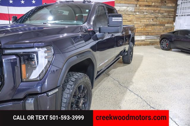 2024 GMC Sierra 3500HD AT4 4x4 Duramax Diesel Allison 1Owner 20s Long Bed