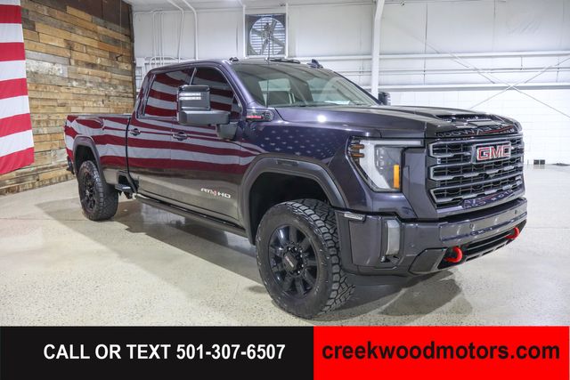 2024 GMC Sierra 3500HD AT4 4x4 Duramax Diesel Allison 1Owner 20s Long Bed