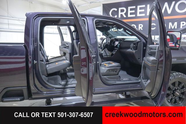 2024 GMC Sierra 3500HD AT4 4x4 Duramax Diesel Allison 1Owner 20s Long Bed