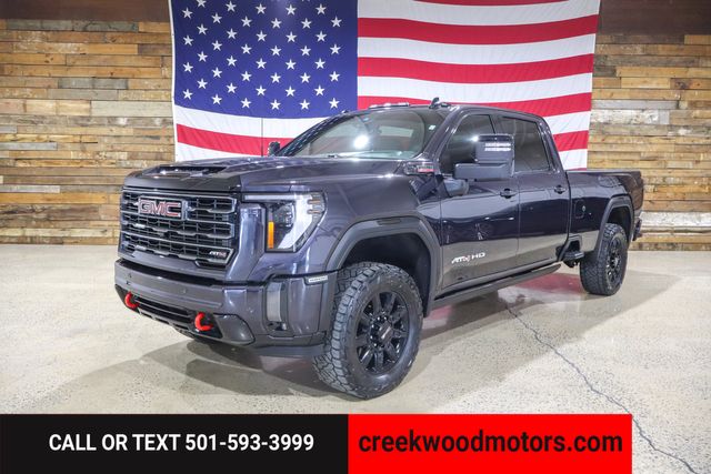 2024 GMC Sierra 3500HD AT4 4x4 Duramax Diesel Allison 1Owner 20s Long Bed