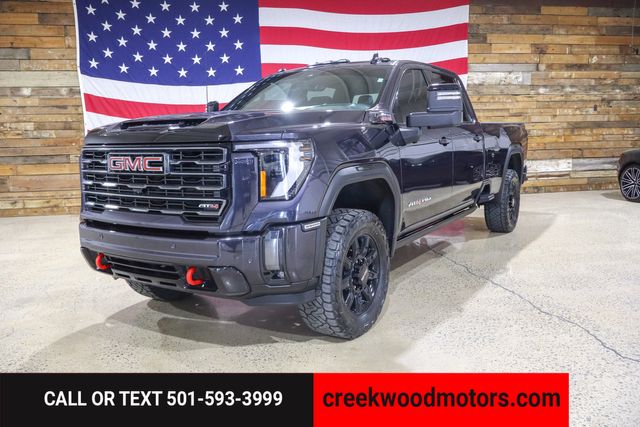 2024 GMC Sierra 3500HD AT4 4x4 Duramax Diesel Allison 1Owner 20s Long Bed