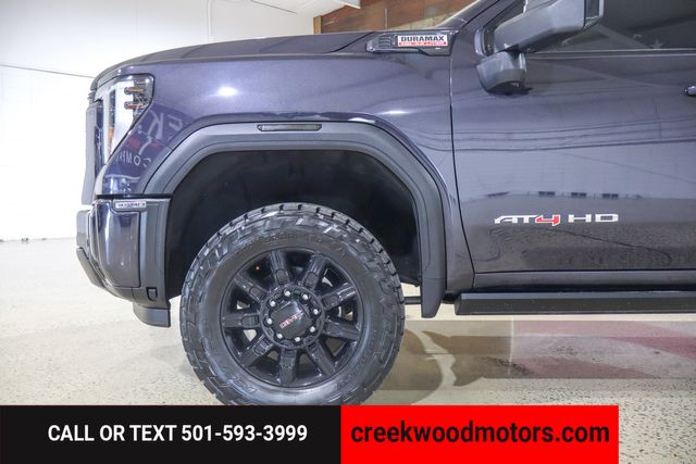 2024 GMC Sierra 3500HD AT4 4x4 Duramax Diesel Allison 1Owner 20s Long Bed