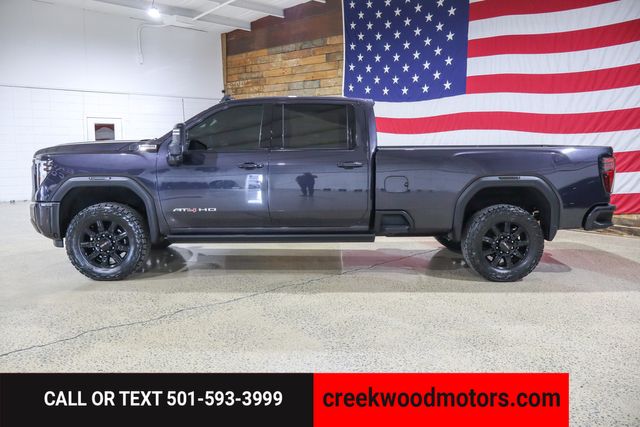 2024 GMC Sierra 3500HD AT4 4x4 Duramax Diesel Allison 1Owner 20s Long Bed