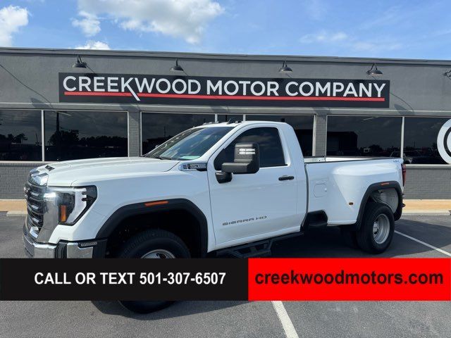 2024 GMC Sierra 3500HD Pro 4x4 Dually 6.6 GAS Allison 1 Owner Financing