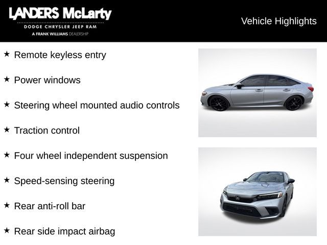 2024 Honda Civic Sport