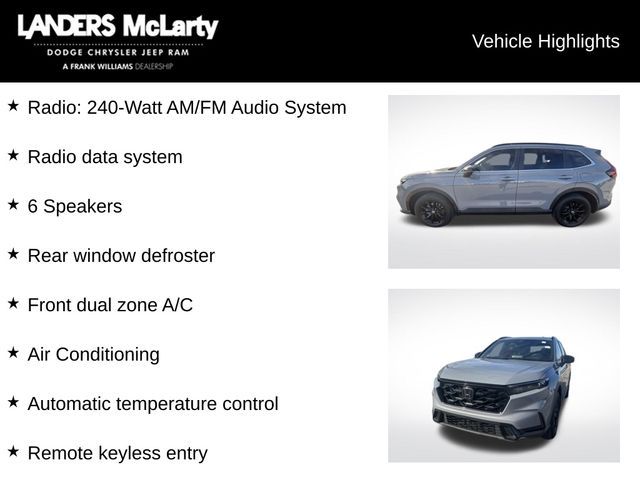 2024 Honda CR-V Hybrid Sport