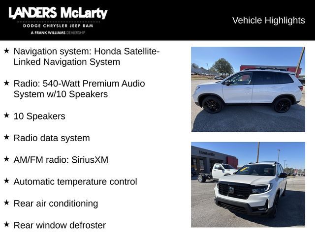 2024 Honda Passport Black Edition