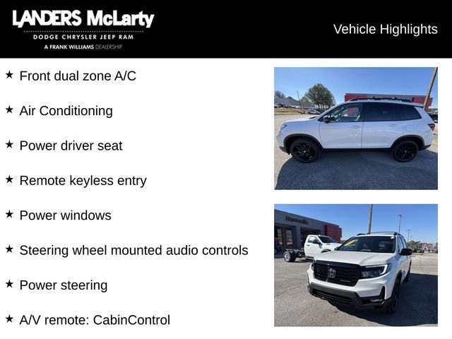 2024 Honda Passport Black Edition