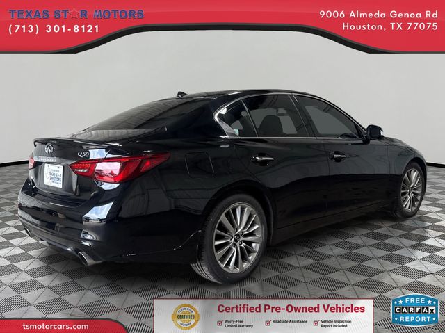2024 Infiniti Q50 LUXE | Houston, TX | Texas Star Motors