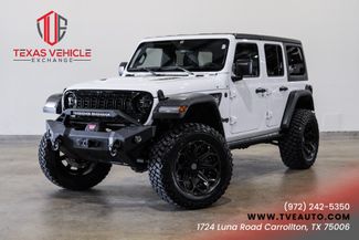 2024 Jeep Wrangler Unlimited WILLYS 4X4 LIFTED,4PLAY WHEELS,ONLY 1K | Carrollton, TX | Texas Vehicle Exchange