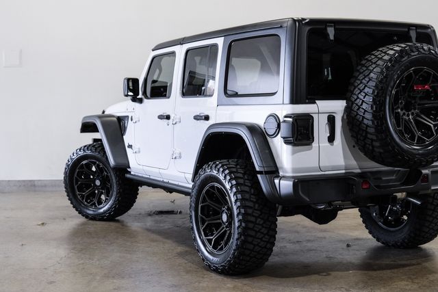 2024 Jeep Wrangler Unlimited WILLYS 4X4 LIFTED,4PLAY WHEELS,ONLY 1K | Carrollton, TX | Texas Vehicle Exchange