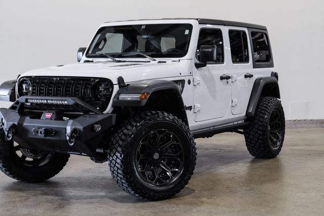 2024 Jeep Wrangler Unlimited WILLYS 4X4 LIFTED,4PLAY WHEELS,ONLY 1K | Carrollton, TX | Texas Vehicle Exchange