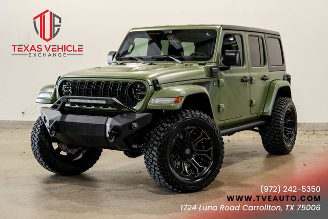 2024 Jeep Wrangler Unlimited Sport S 4XE 4X4 LIFTED ,4PLAY WHEELS,8K | Carrollton, TX | psv5 DEMO -  Texas Vehicle Exchange