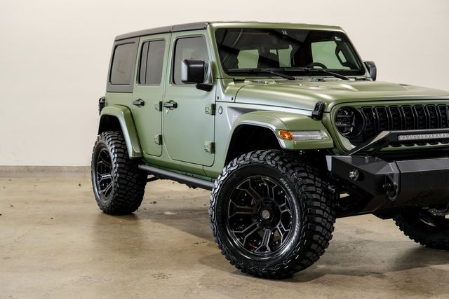 2024 Jeep Wrangler Unlimited Sport S 4XE 4X4 LIFTED ,4PLAY WHEELS,8K | Carrollton, TX | psv5 DEMO -  Texas Vehicle Exchange