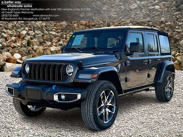 2024 Jeep Wrangler Sport S 4xe | Naugatuck, Connecticut | A Better Way Wholesale Autos-CT