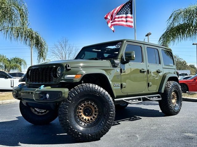 2024 Jeep Wrangler SKYTOP SARGE HIGH ALTITUDE 4XE SAHARA LEATHER 37s | Plant City, FL | psv5 DEMO - Bayshore Automotive 2024 Jeep Wrangler SKYTOP SARGE HIGH ALTITUDE 4XE SAHARA LEATHER 37s | Plant City, FL | psv5 DEMO - Bayshore Automotive