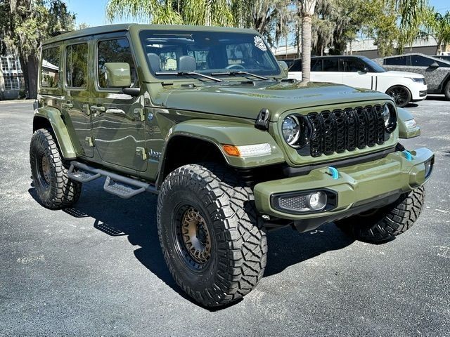 2024 Jeep Wrangler SKYTOP SARGE HIGH ALTITUDE 4XE SAHARA LEATHER 37s | Plant City, FL | psv5 DEMO - Bayshore Automotive 2024 Jeep Wrangler SKYTOP SARGE HIGH ALTITUDE 4XE SAHARA LEATHER 37s | Plant City, FL | psv5 DEMO - Bayshore Automotive