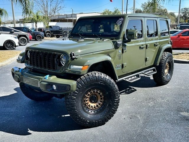 2024 Jeep Wrangler SKYTOP SARGE HIGH ALTITUDE 4XE SAHARA LEATHER 37s | Plant City, FL | psv5 DEMO - Bayshore Automotive 2024 Jeep Wrangler SKYTOP SARGE HIGH ALTITUDE 4XE SAHARA LEATHER 37s | Plant City, FL | psv5 DEMO - Bayshore Automotive