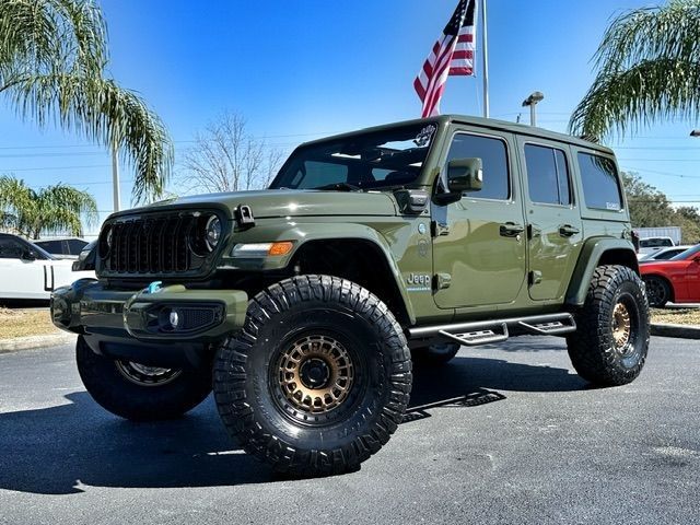 2024 Jeep Wrangler SKYTOP SARGE HIGH ALTITUDE 4XE SAHARA LEATHER 37s | Plant City, FL | psv5 DEMO - Bayshore Automotive 2024 Jeep Wrangler SKYTOP SARGE HIGH ALTITUDE 4XE SAHARA LEATHER 37s | Plant City, FL | psv5 DEMO - Bayshore Automotive