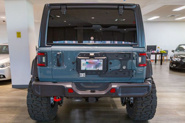 2024 Jeep Wrangler Rubicon X Lifted 6" 38" tires rock lights amp step custom