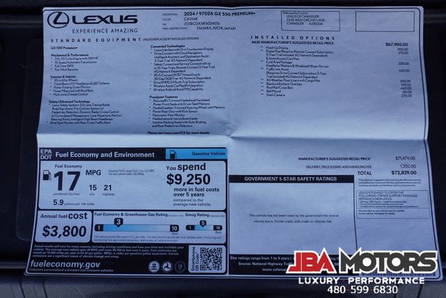 2024 Lexus GX 550 Premium+ Package GX550 | MESA, AZ | JBA MOTORS 2024 Lexus GX 550 Premium+ Package GX550 | MESA, AZ | JBA MOTORS