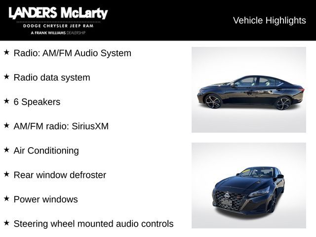 2024 Nissan Altima 2.5 SR