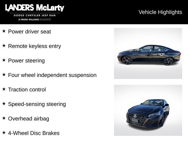 2024 Nissan Altima 2.5 SR