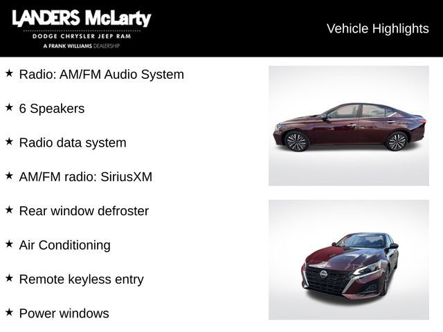 2024 Nissan Altima 2.5 SV