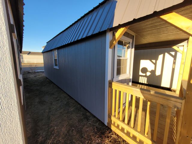 2024 Old Hickory Sheds 12x28 Shed Deluxe Lofted Playhouse/  Porch