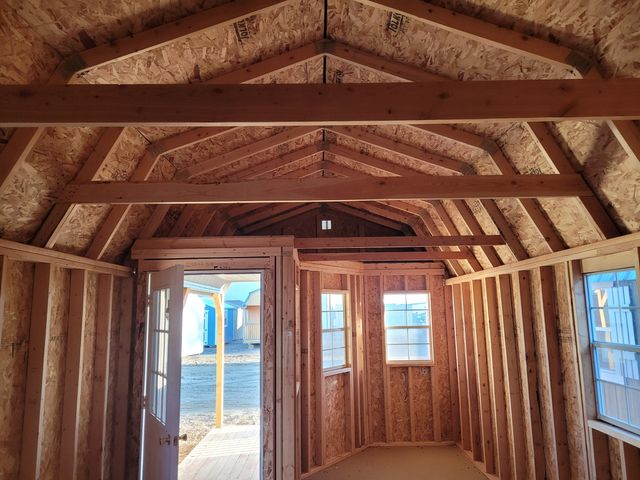 2024 Old Hickory Sheds 12x28 Shed Deluxe Lofted Playhouse/  Porch