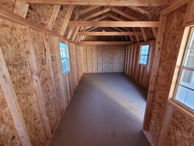 2024 Old Hickory Sheds 12x28 Shed Deluxe Lofted Playhouse/  Porch