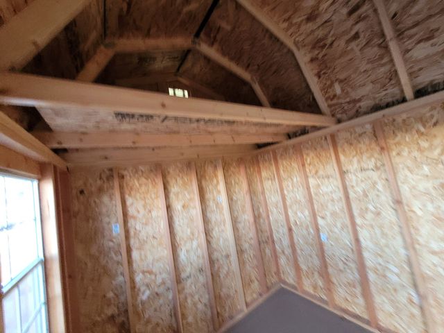 2024 Old Hickory Sheds 8x12 Shed Lofted Side Barn