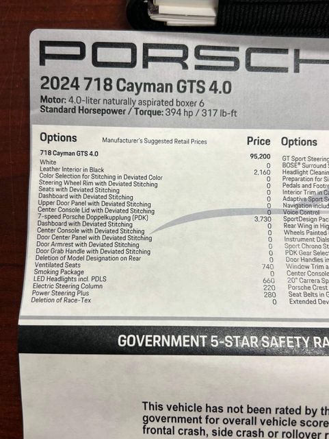 2024 Porsche 718 Cayman GTS 4.0 | Longwood, FL | Millenia Motors 2024 Porsche 718 Cayman GTS 4.0 | Longwood, FL | Millenia Motors